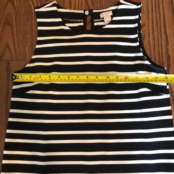 J Crew Factory classic stripe dress sz xs - Picture 6 of 7